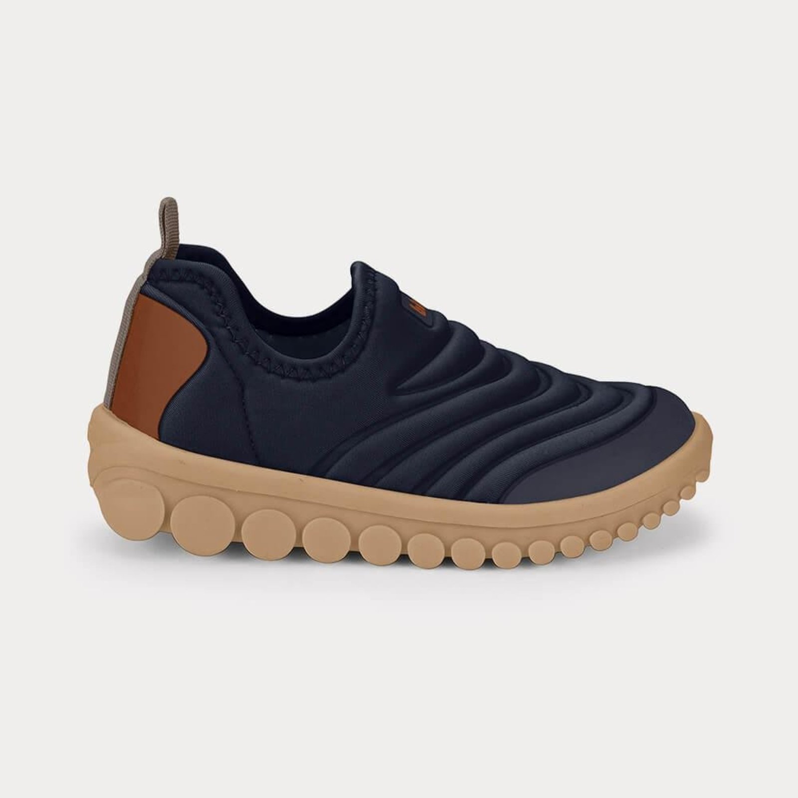 Infantil - Tênis Bibi Roller 2.0 Azul Marinho com Marrom 22