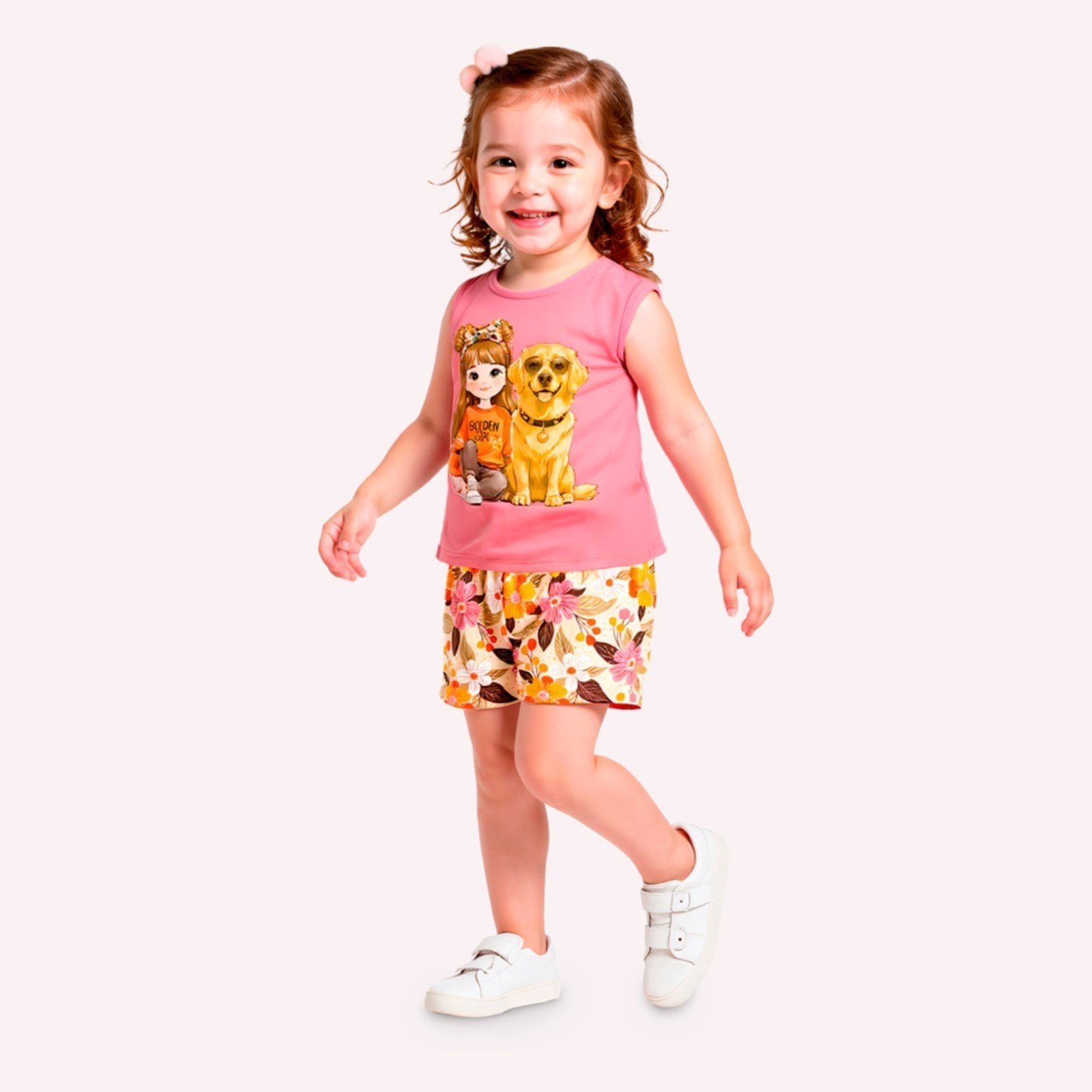 Infantil - Conjunto Menina Estampa Kyly