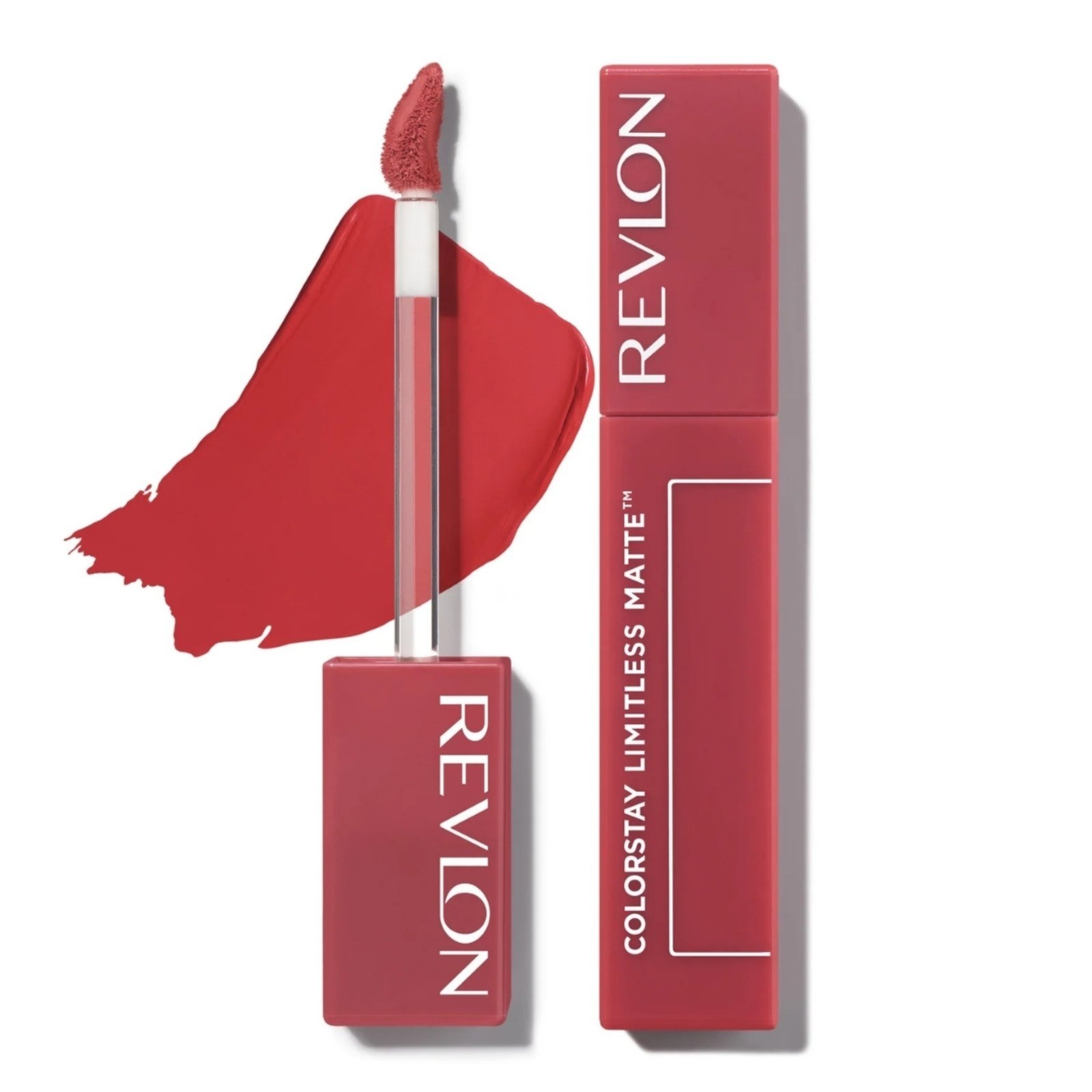 Vista 2 Revlon Batom Liquido Colorstay Limitless Matte 008 Stir Me Up unico unico
