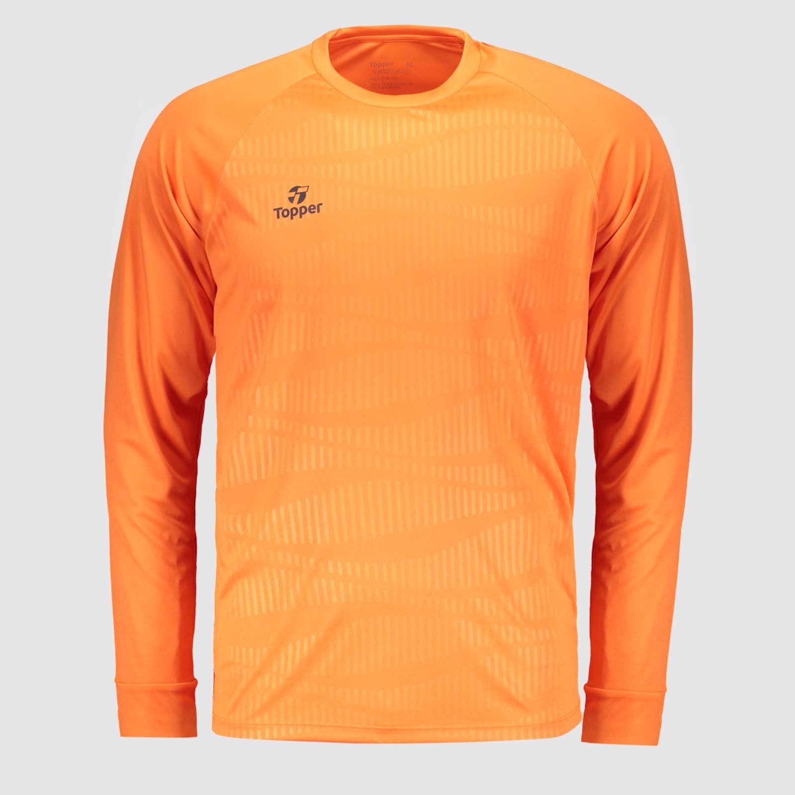 Camisa Topper Goleiro Classic IV Manga Longa Laranja