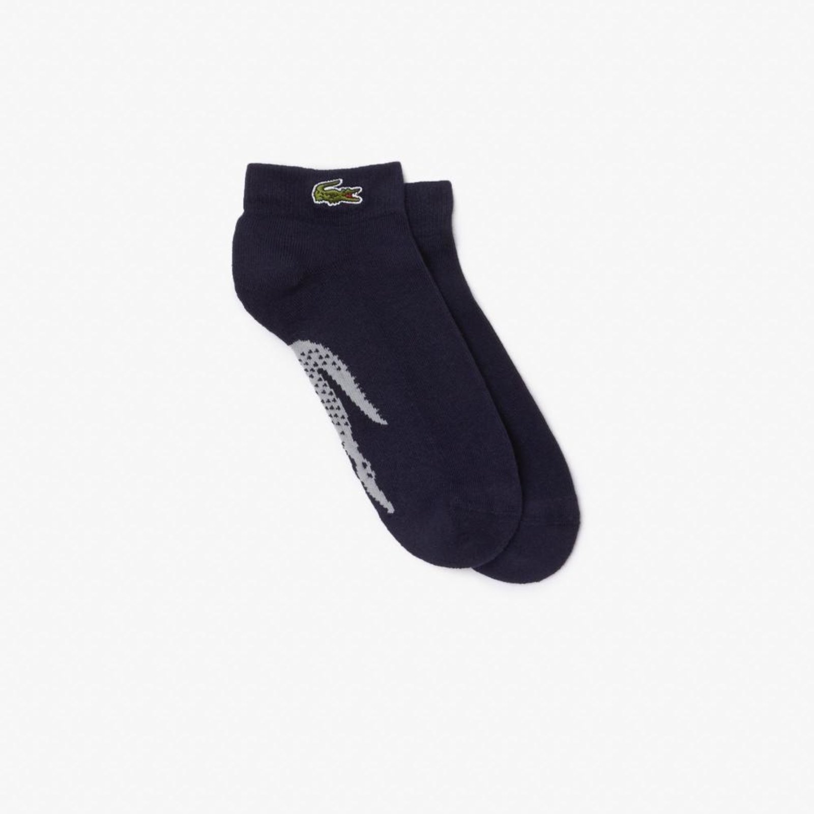 Vista 2 Lacoste Meias UNI De Cano Curto Sport Em Algodão Lacoste azul