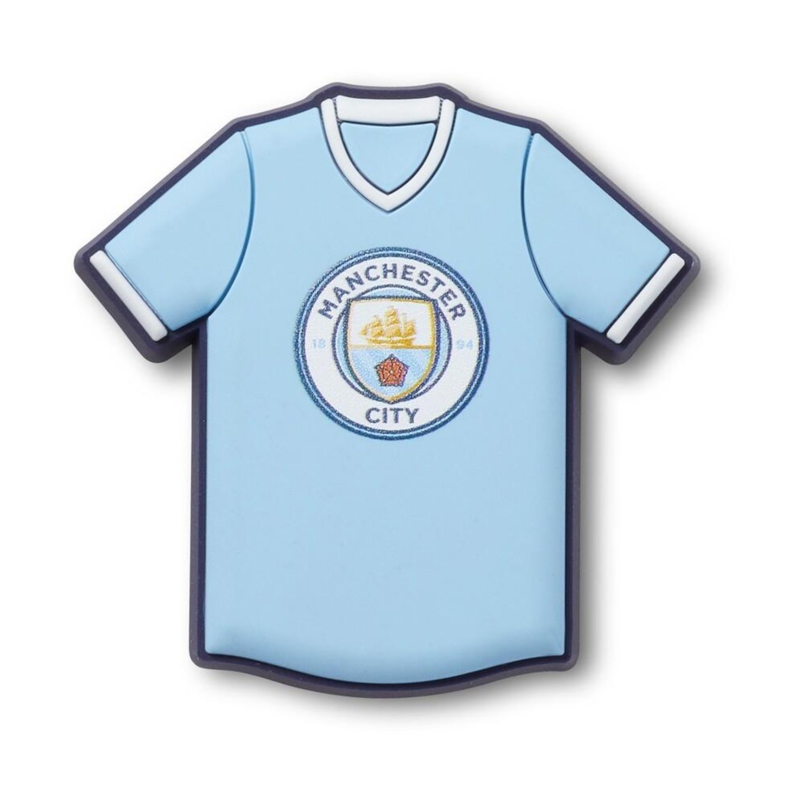 Vista 2 Infantil - Jibbitz™ Manchester City Jersey Crocs branco