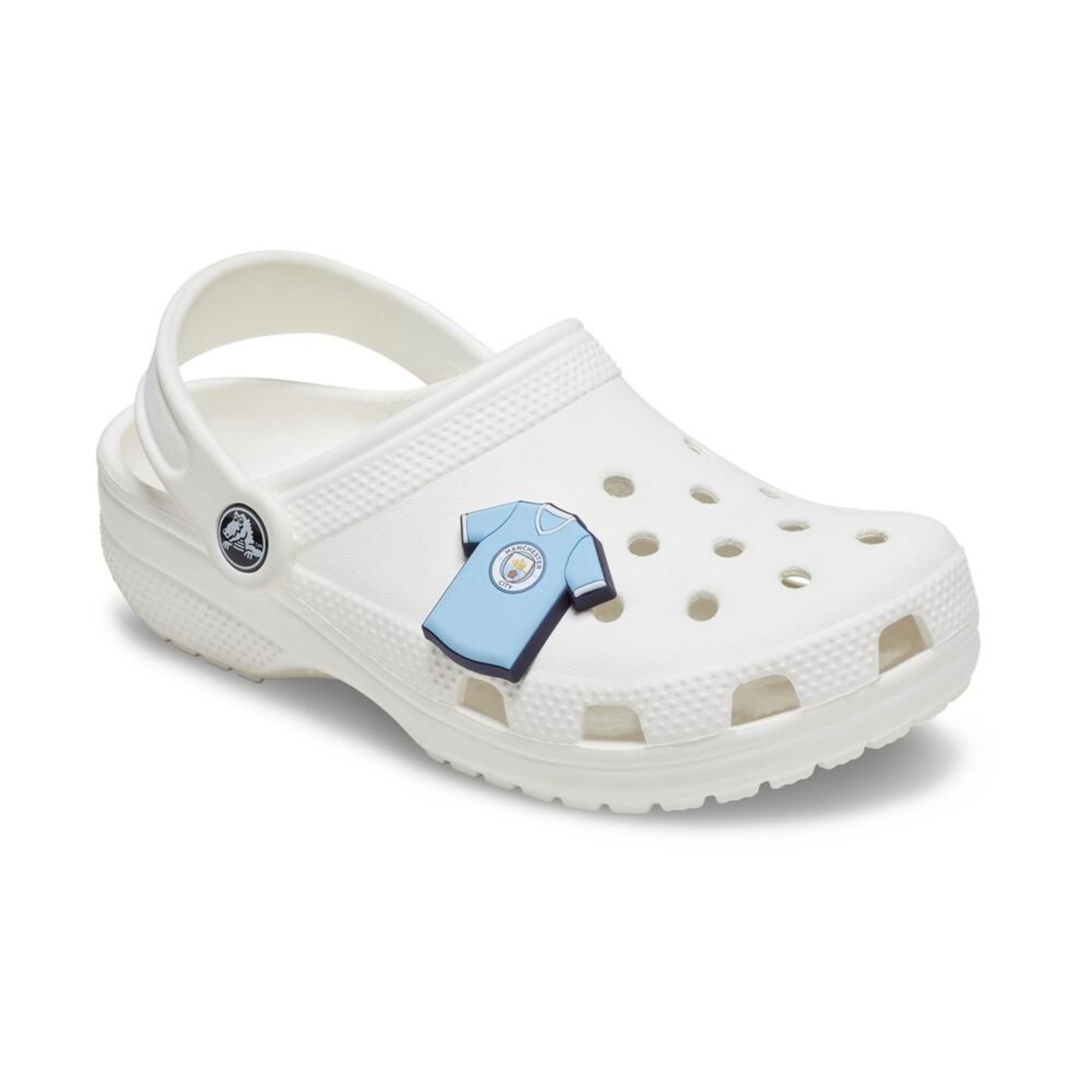 Vista 3 Infantil - Jibbitz™ Manchester City Jersey Crocs branco