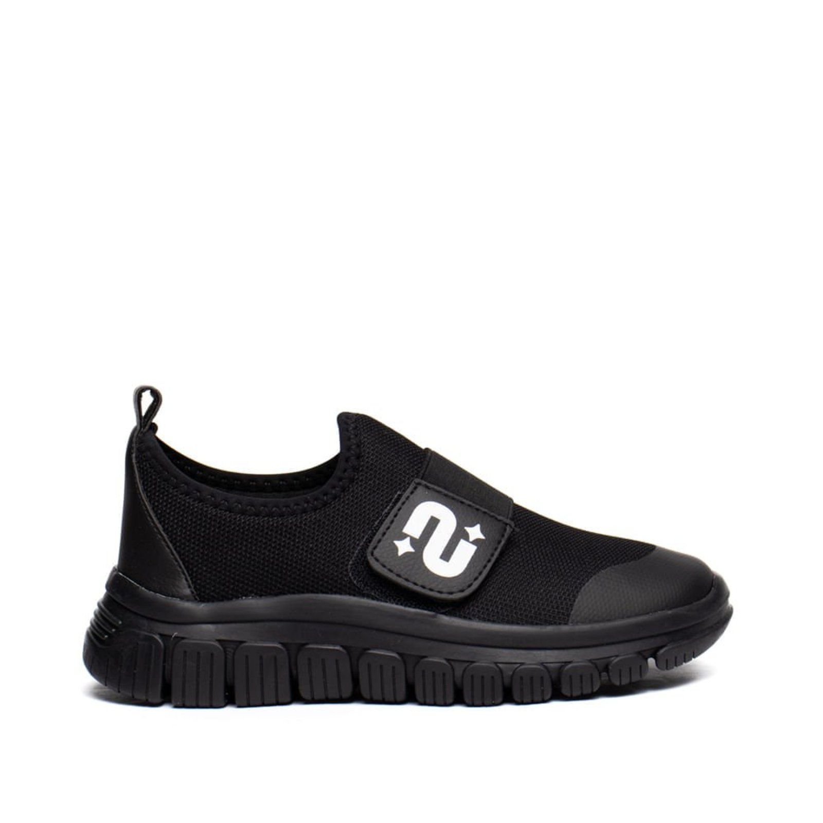 Infantil - Tênis Novopé Soft Sport Calce Fácil Preto/Branco