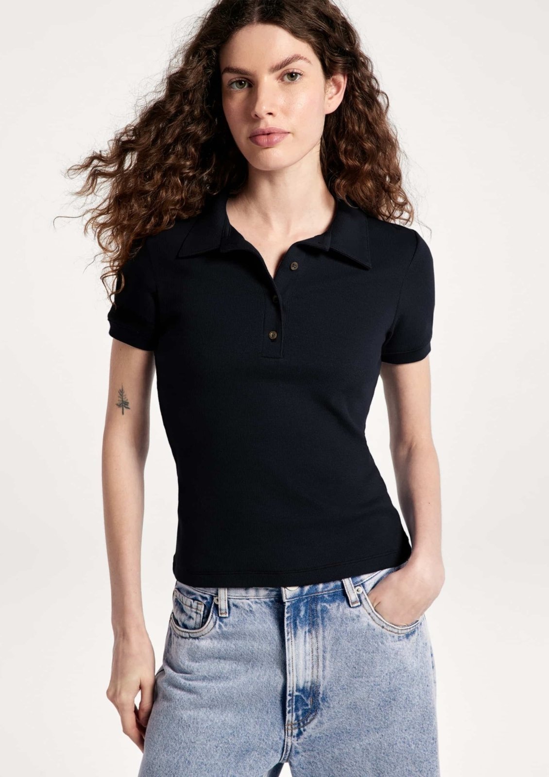 Polo Feminina Em Ribana Ultra Soft Hering