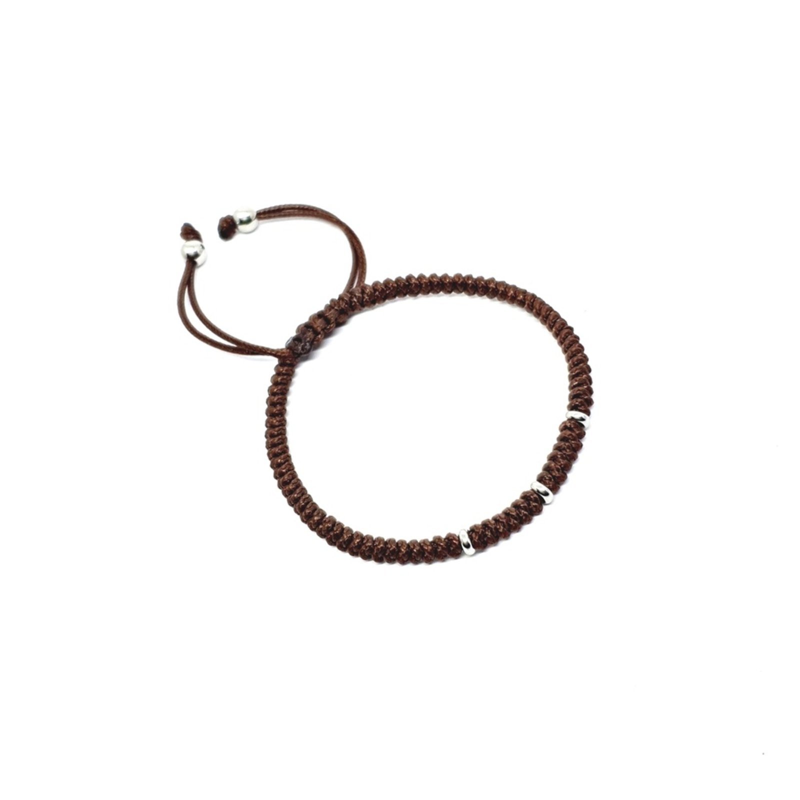 Pulseira de Corda Snake Colors Brown