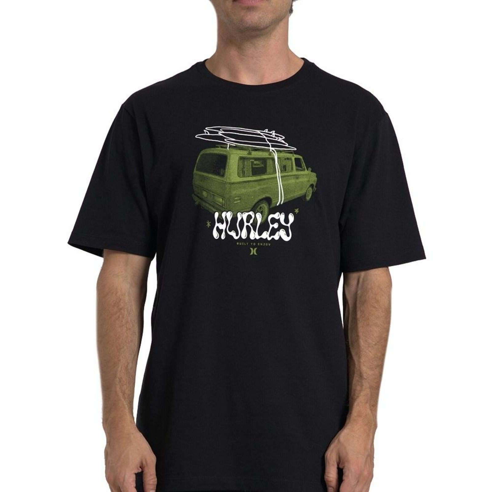 Camiseta Hurley Travel WT26 Masculina Preto