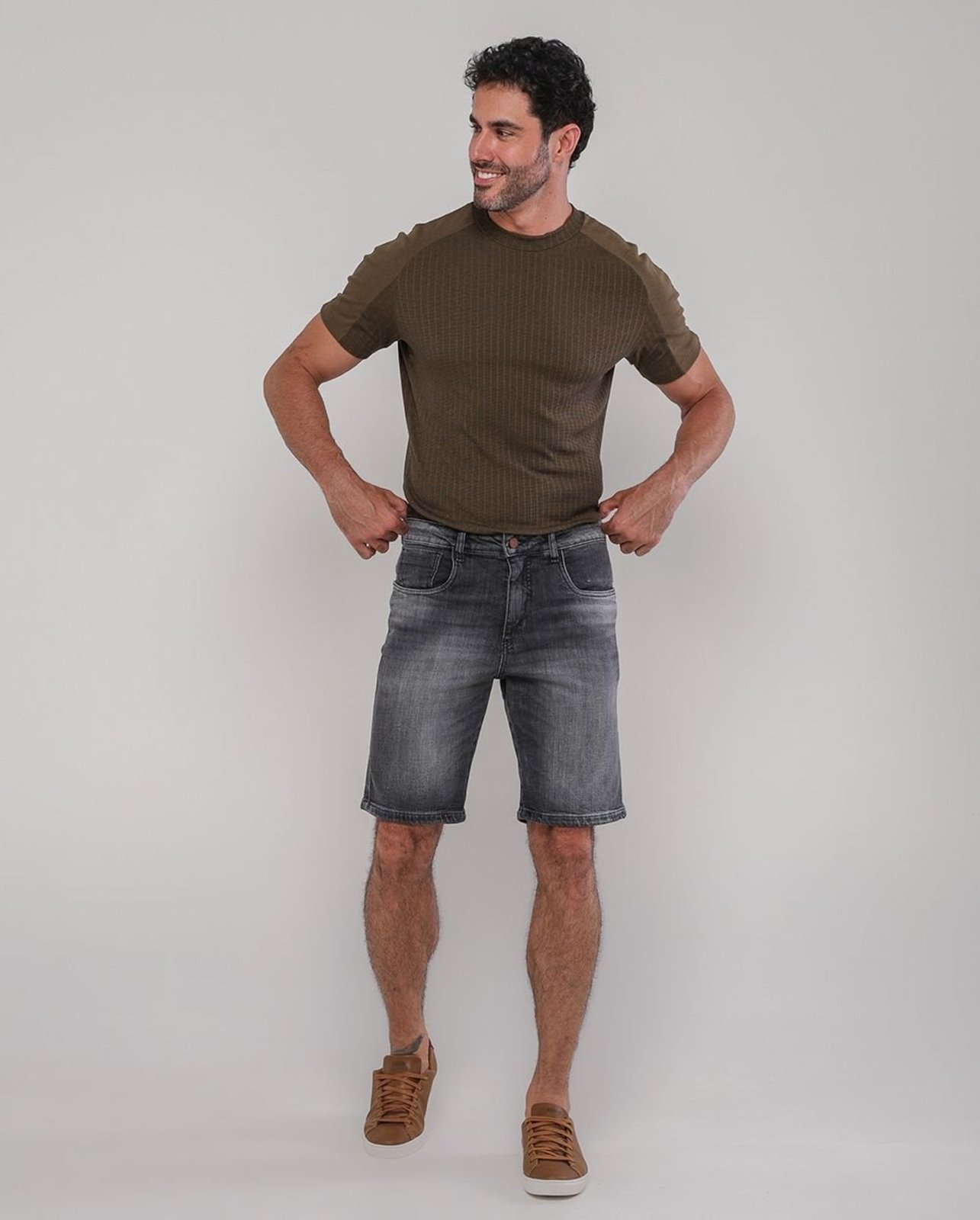 Bermuda Jeans Masc 25265 Vintage Consciência