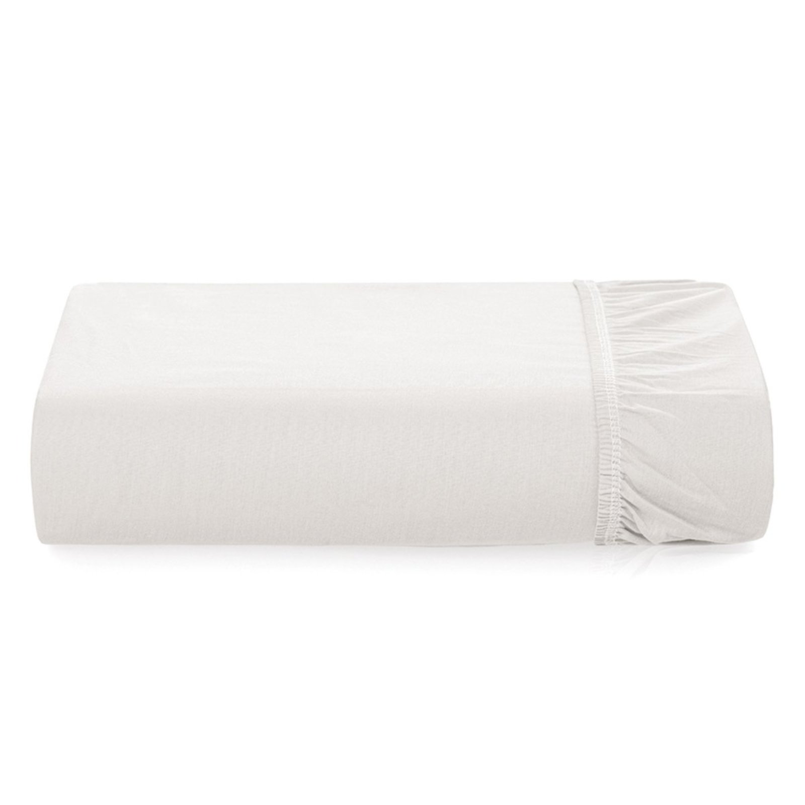 Lençol Com Elástico Queen Lynel 200 Fios Althea Branco