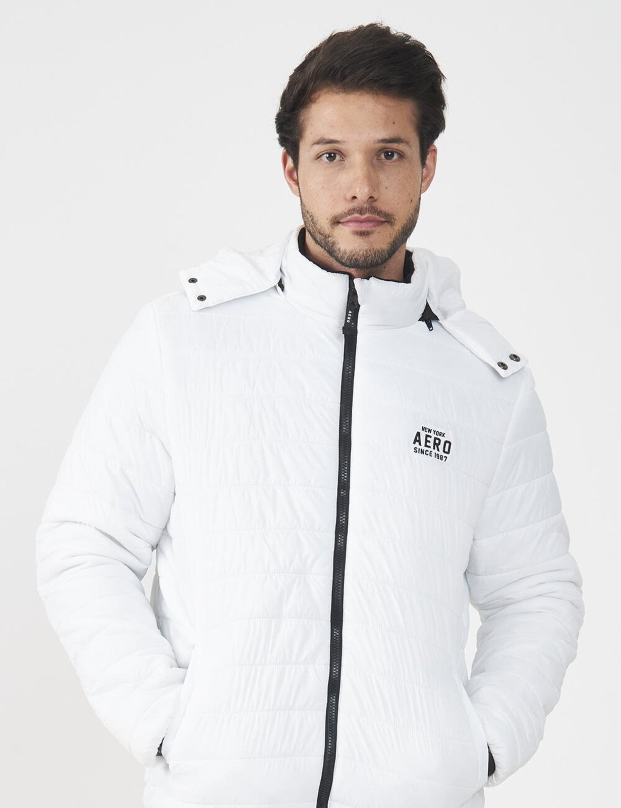 Jaqueta Masculina Aéropostale 8780911-4 Branco