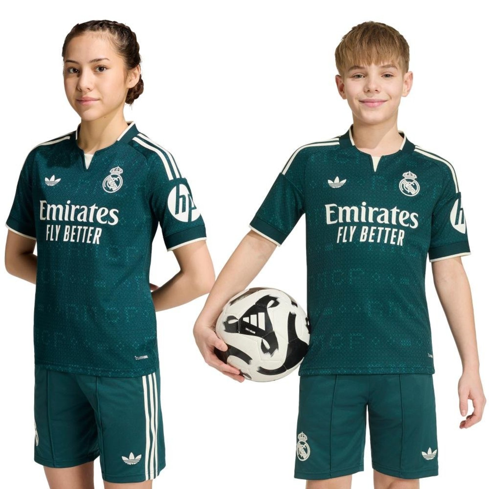 Infantil - Camisa II Real Madrid 26/27 adidas Performance Verde