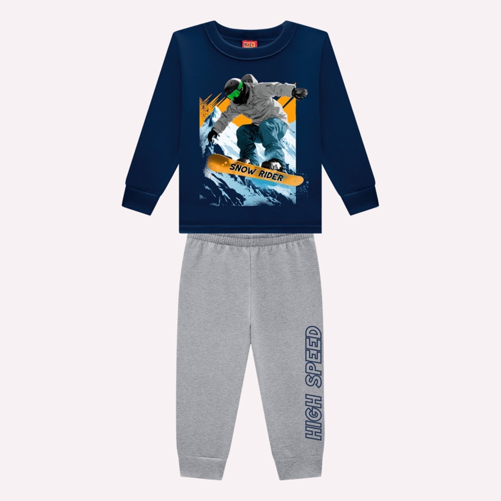 Infantil - Conjunto Menino Estampa Kyly