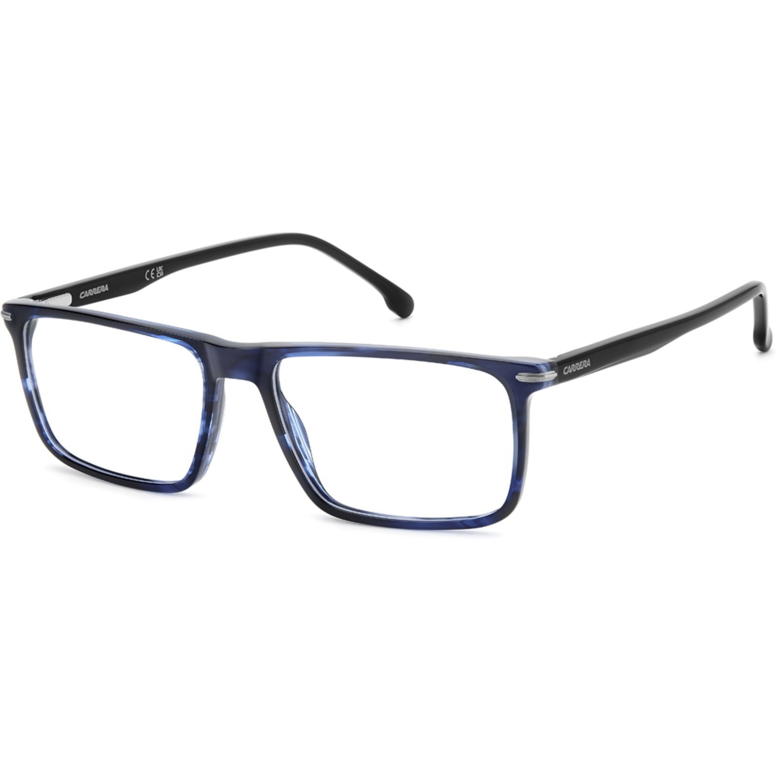 Vista 2 Armação Carrera 347 38I 5516 Masculino azul Carrera azul