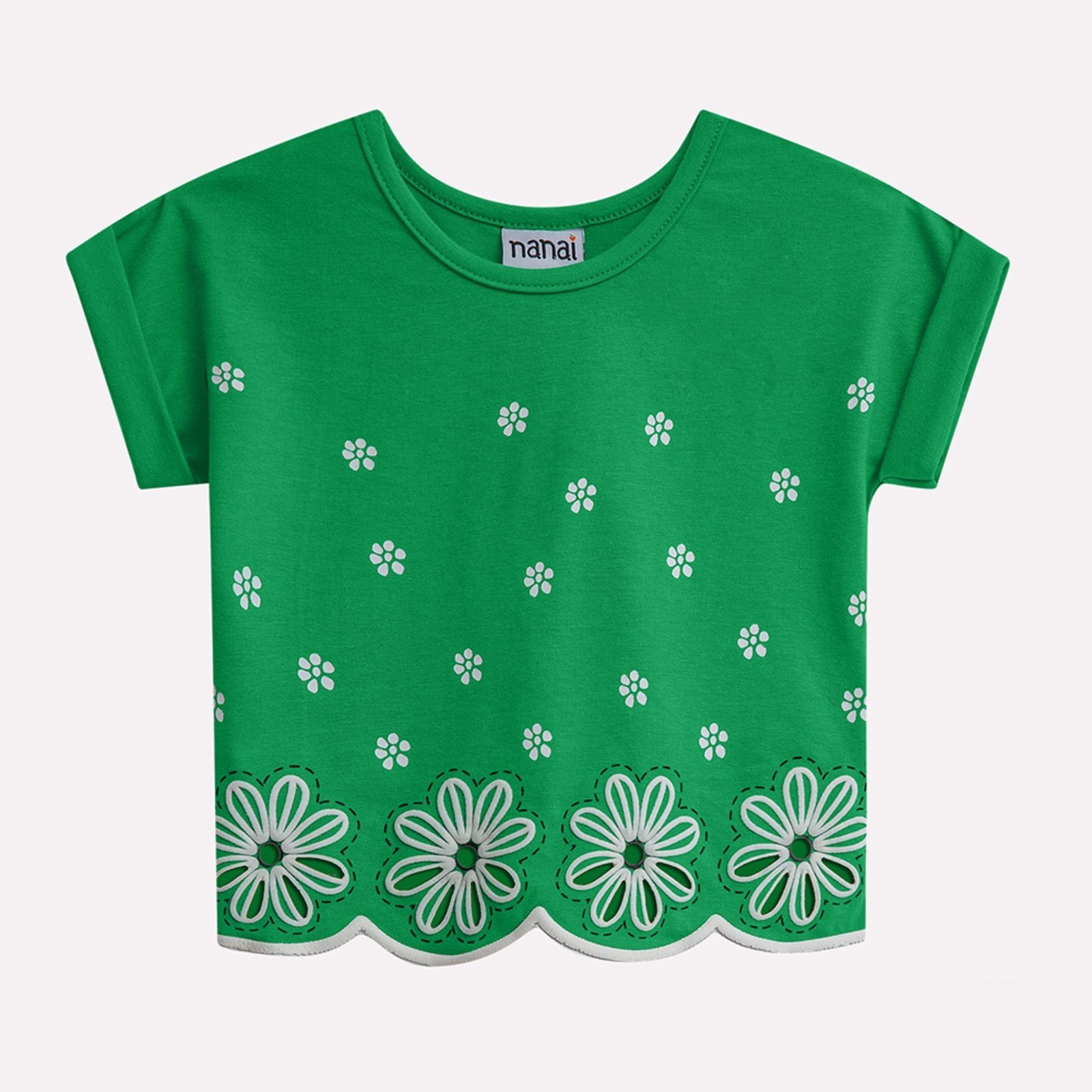 Infantil – Blusa Menina Flores Nanai