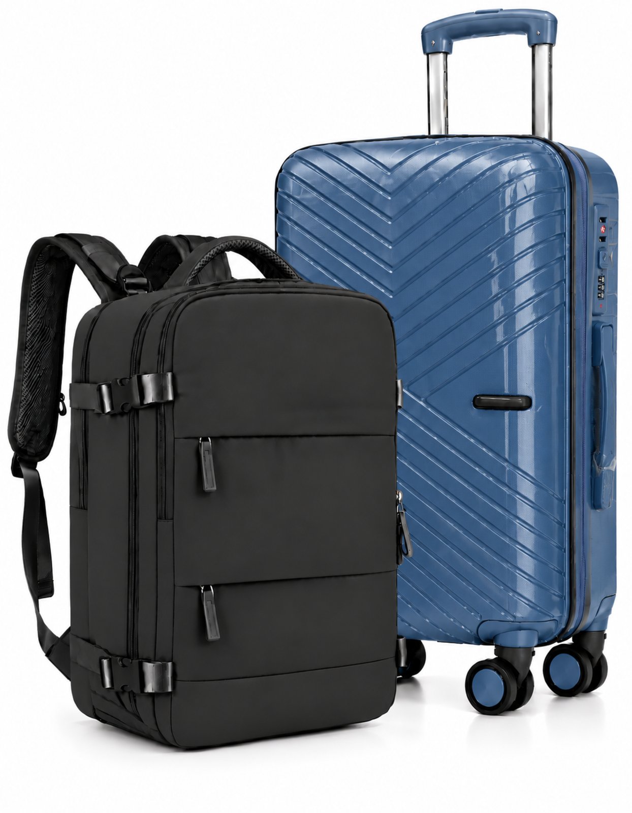 Kit Mala De Viagem 10kg De Bordo Kit Mochila Para Viagem Notebook Executiva Avião Bordo Luisa Rinaldi