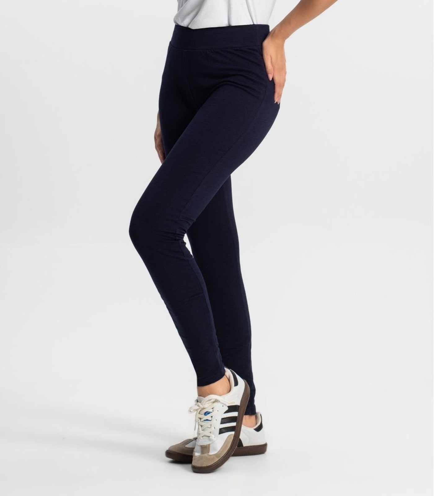 Vista 3 Legging Feminina Rovitex Rovitex Básicos preto Rovitex Básicos preto