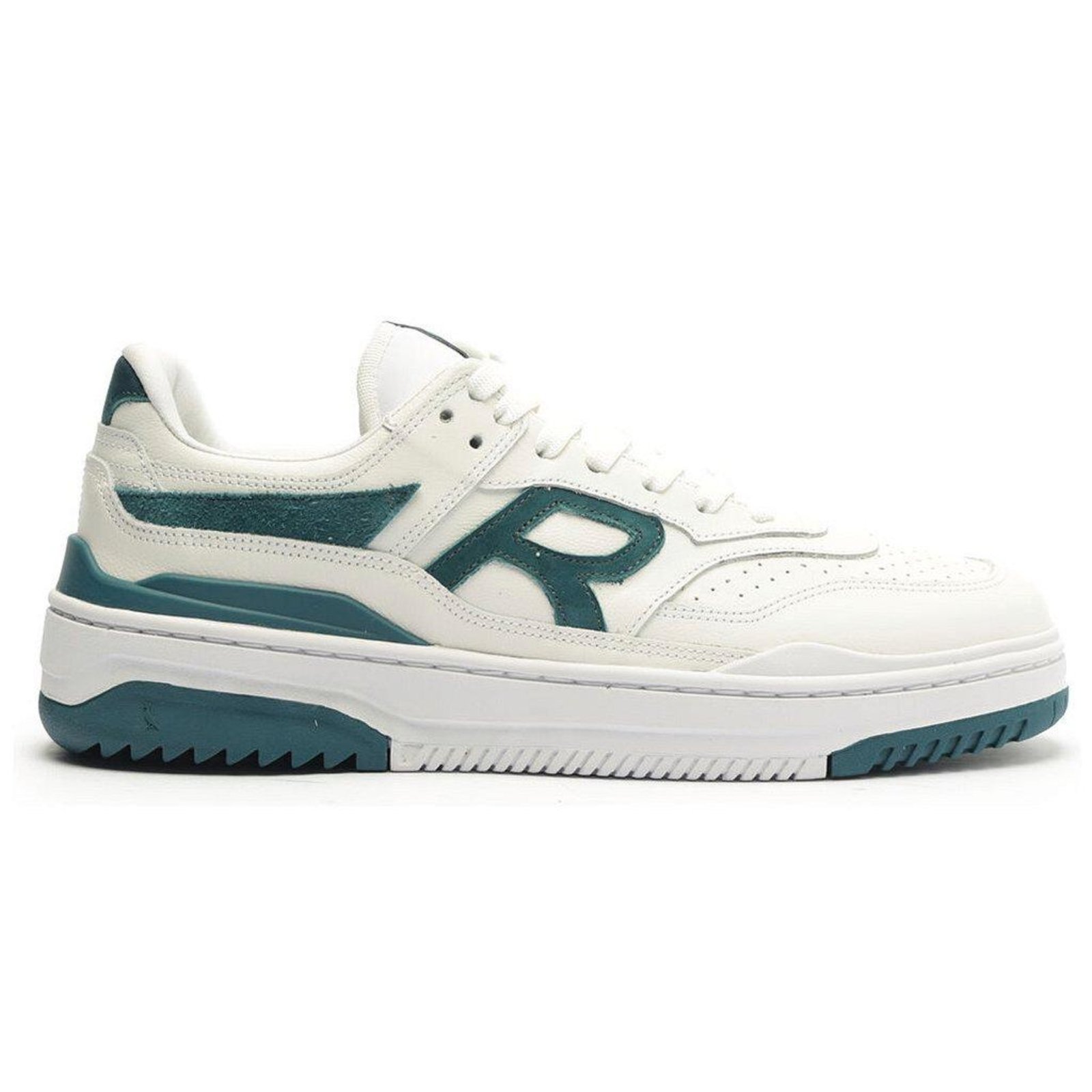 Tenis Masculino Reserva R-Broox Branco Verde