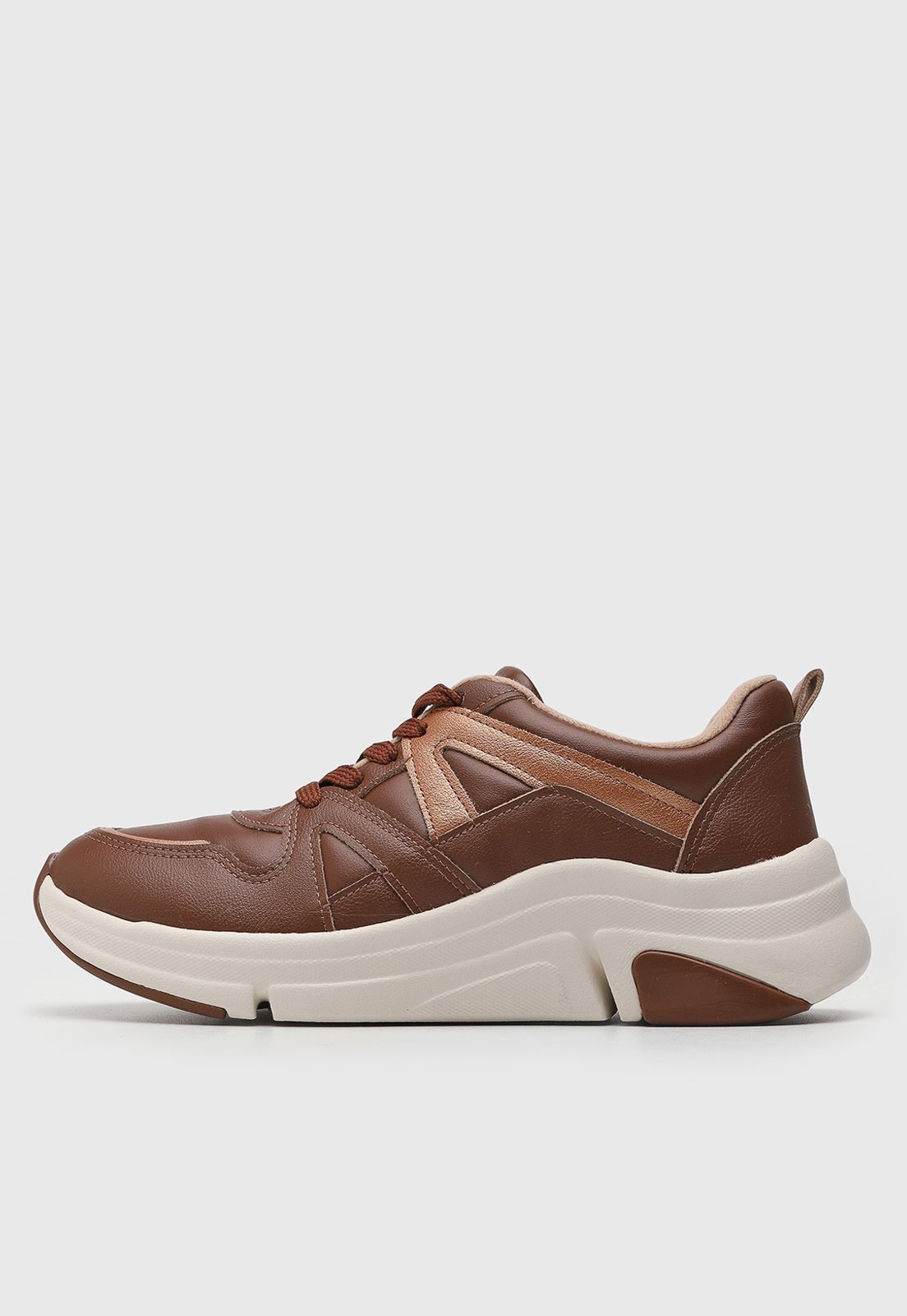 Tênis Feminino Modare Chunky Marrom