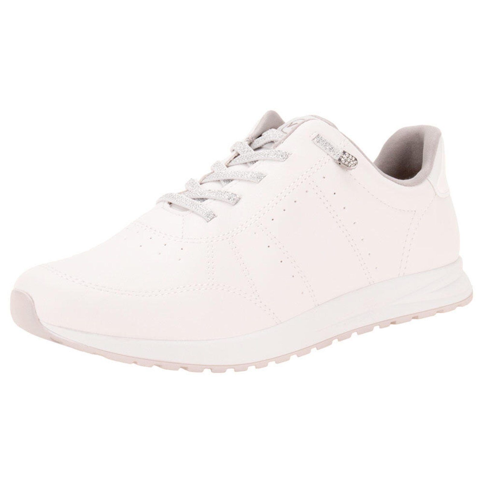 Tênis Feminino Casual Via Marte 012012 A5832012 Branco