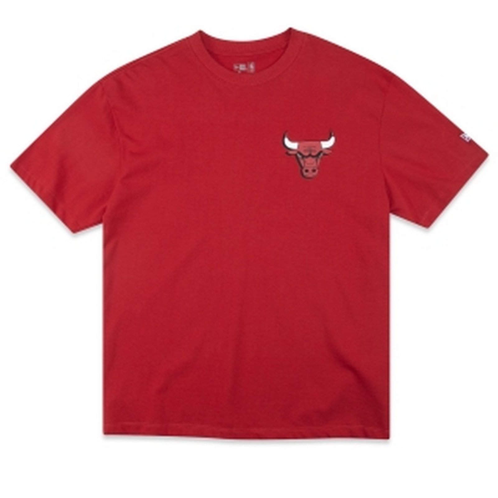 Camiseta New Era Regular Chicago Bulls Vermelho