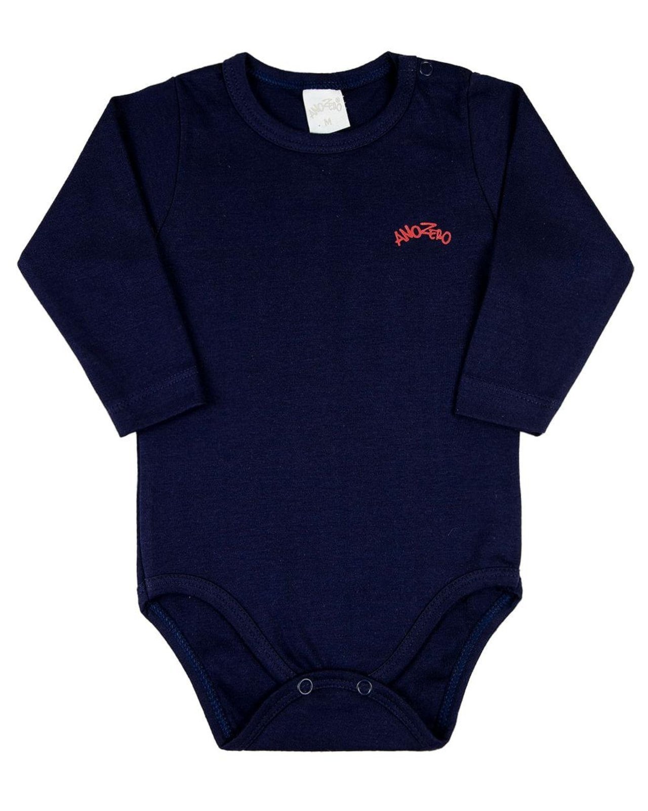 Infantil – Body Suedine Básico – Marinho