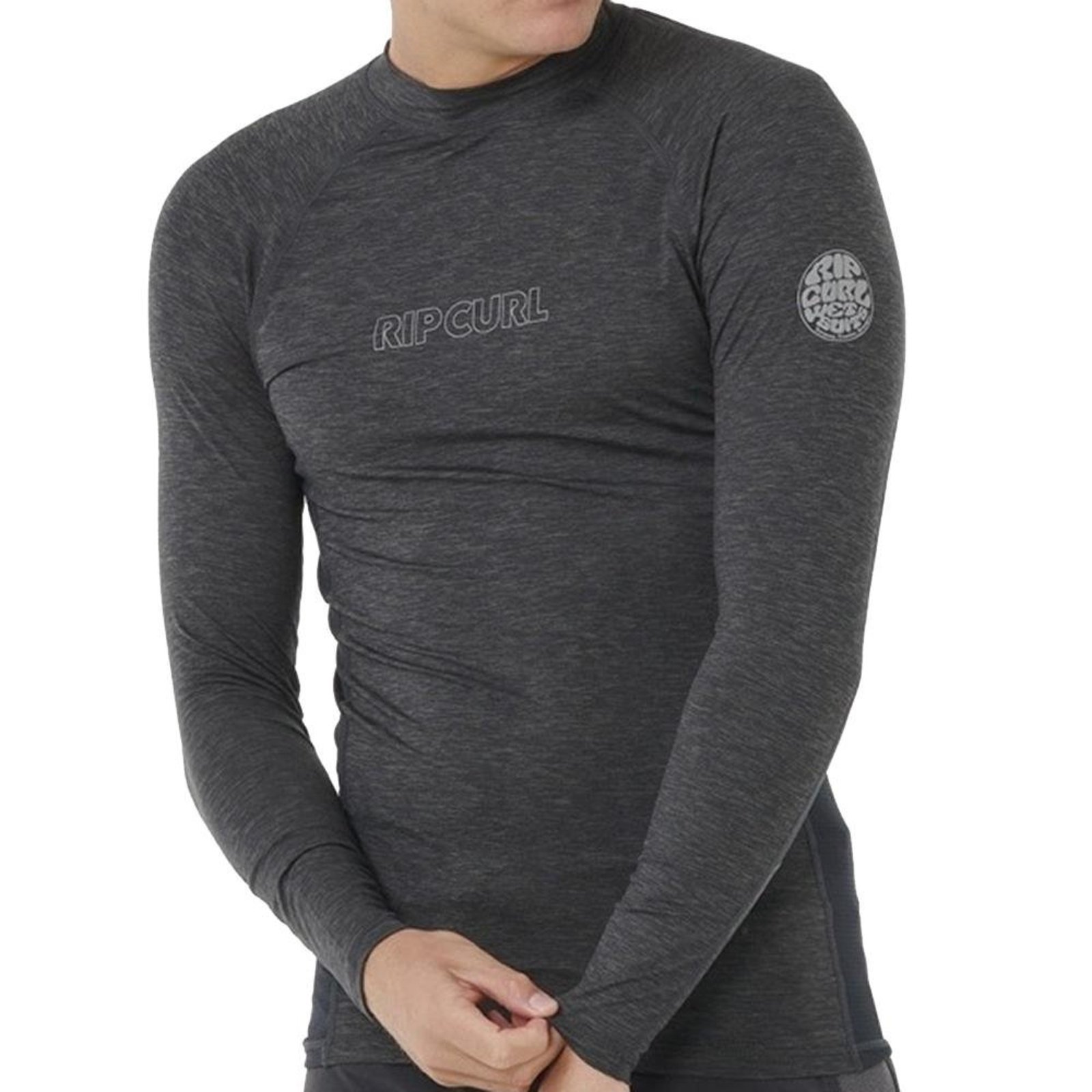 Camiseta Rip Curl ML Dawn Patrol Perf LS SM27 Black Marle
