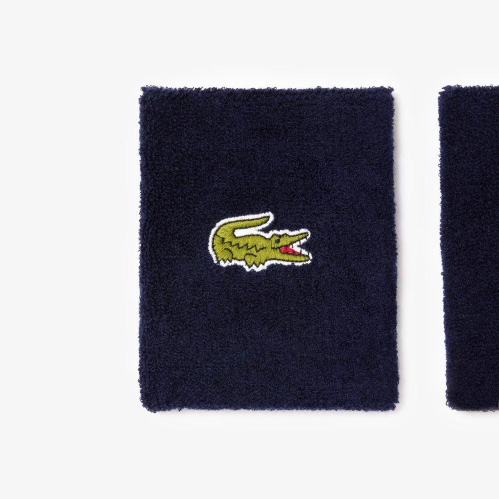 Munhequeira Lacoste SPORT em algodão com stretch e jései Branco Azul