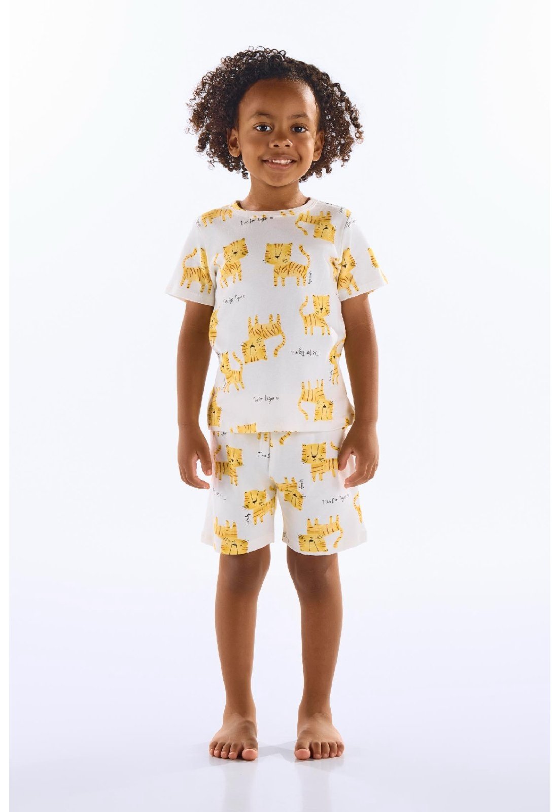 Pijama Masculino em Suedine Up Baby Bege