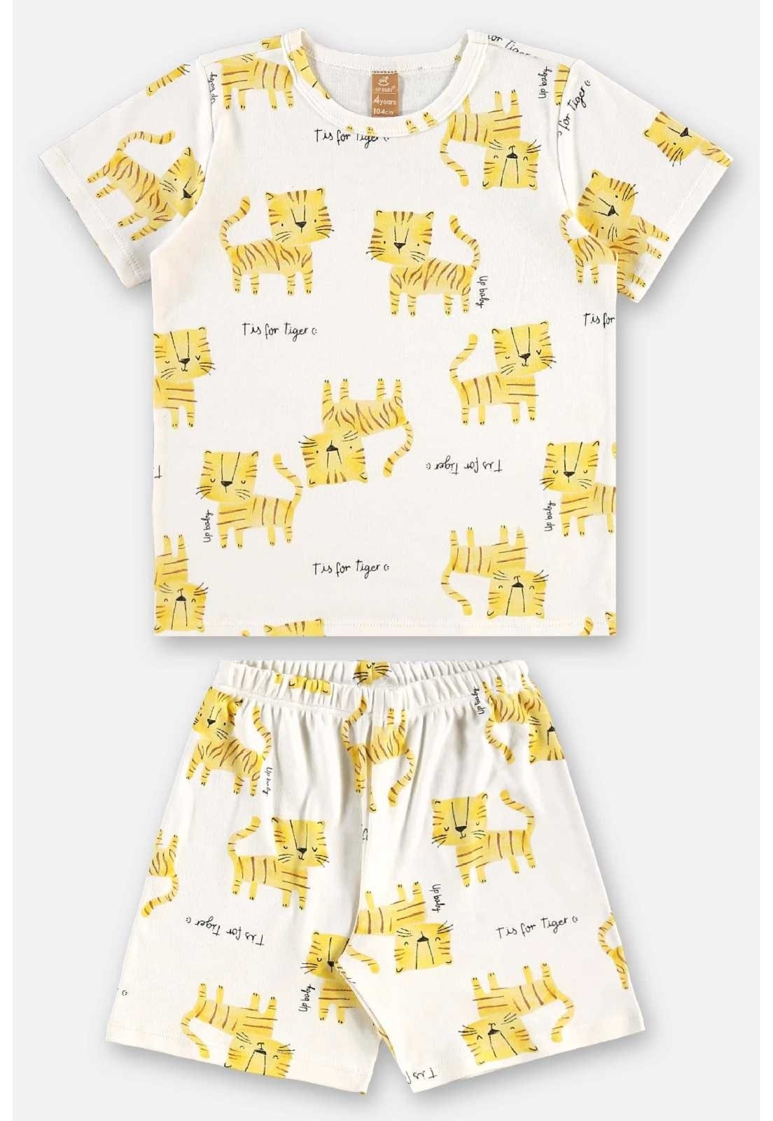 Vista 3 Pijama Masculino em Suedine Up Baby azul Up Baby azul