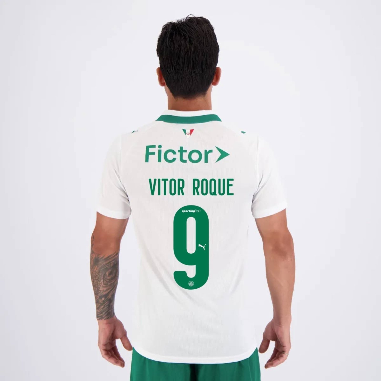 Camisa Puma Palmeiras II 2026 9 Vitor Roque