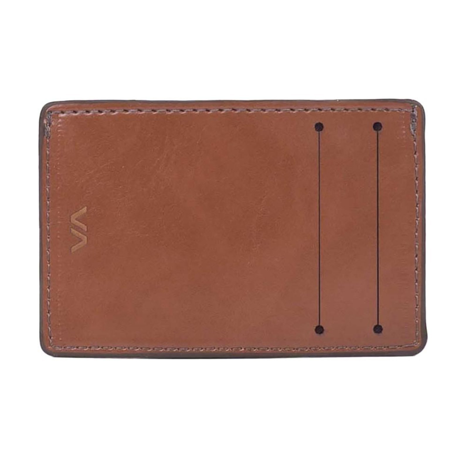 Vista 3 Carteira RVCA Linden Card SM23 marrom RVCA marrom