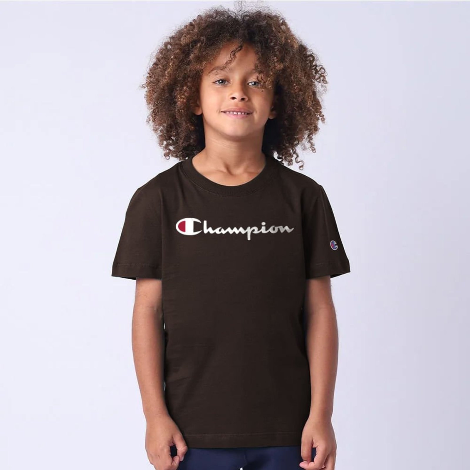 Infantil - Camiseta Champion Logo Script Ink