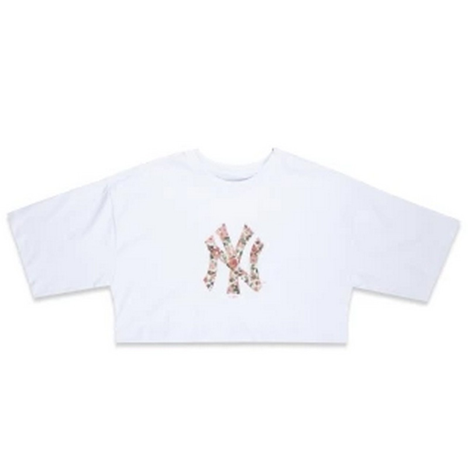 Camiseta New Era Baby Look New York Yankees Branco