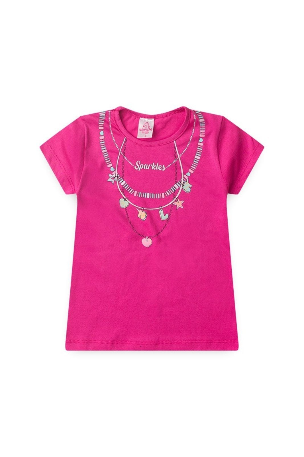 Infantil – Conjunto de Verão para Menina Blusa e Shorts Colar – GKS