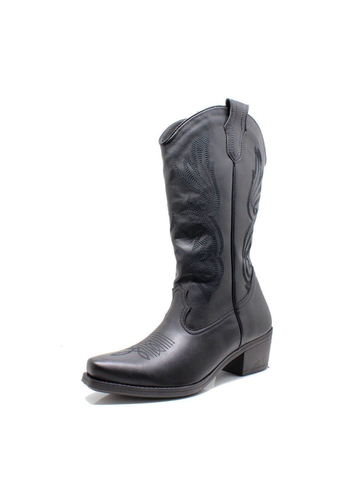 Bota Texana Estilo Veggie Preto