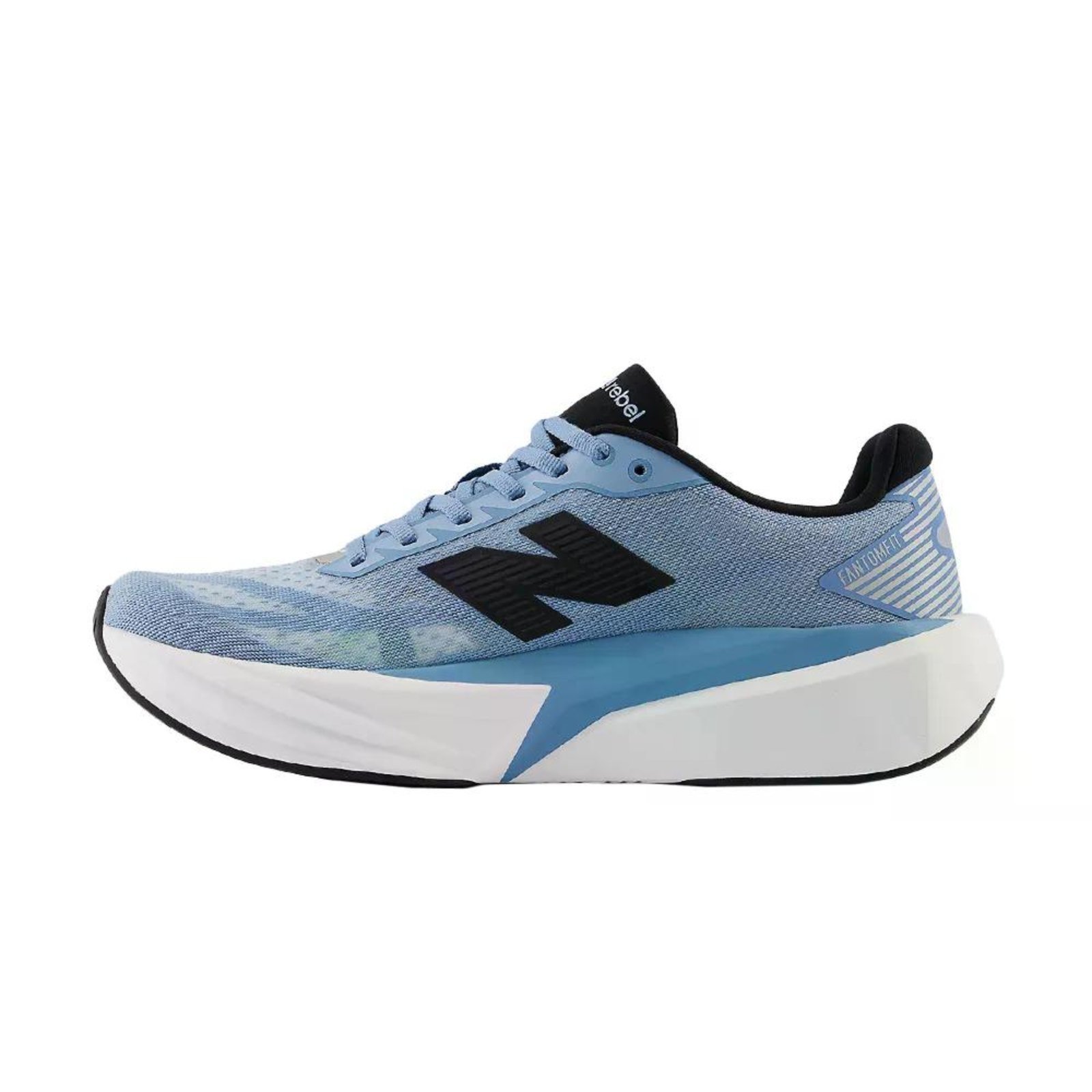 Vista 3 Tenis Unissex Running New Balance Rebel V5 1314800 Claro 39 azul New Balance azul