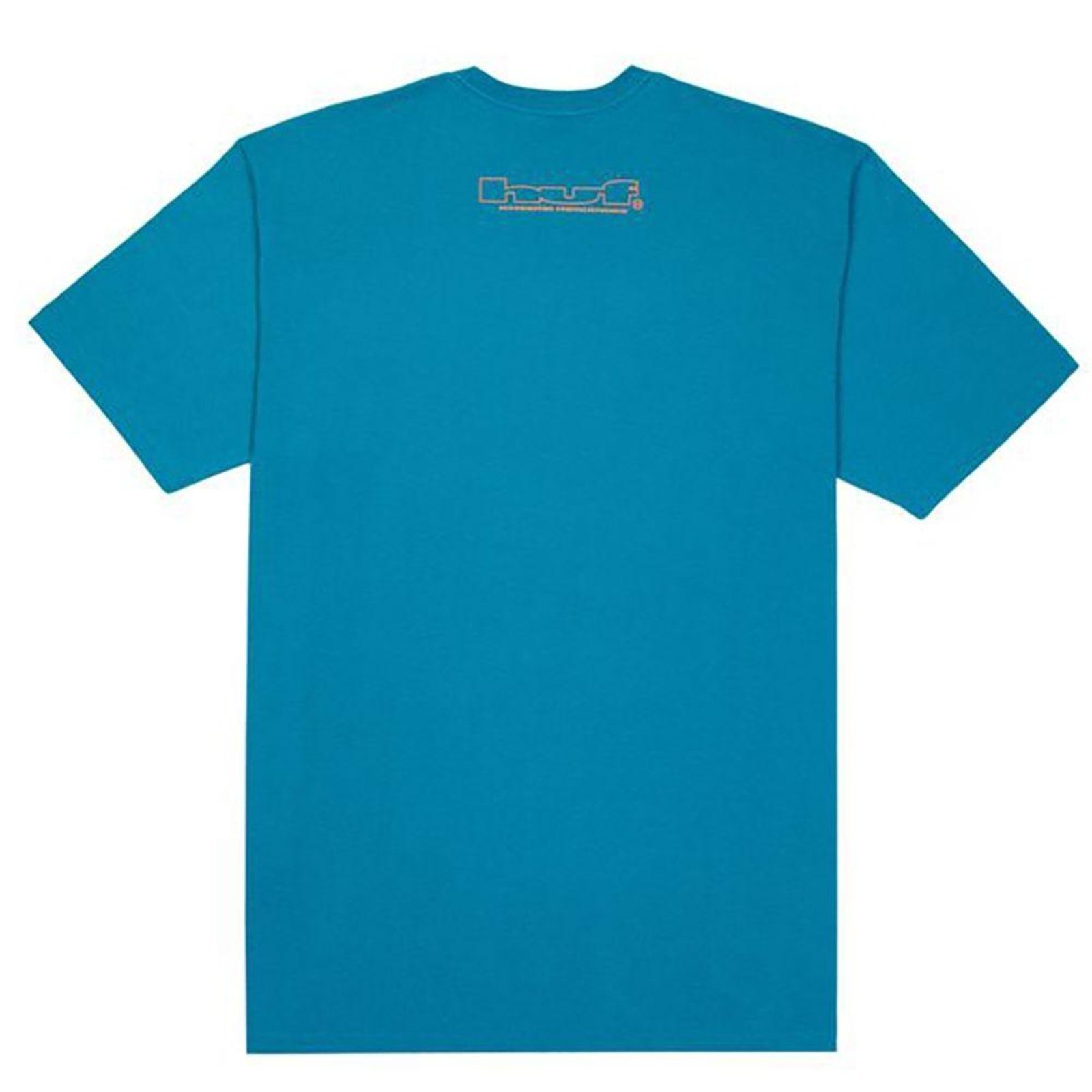 Vista 3 Camiseta Huf Fractal Masculina Petróleo azul HUF azul