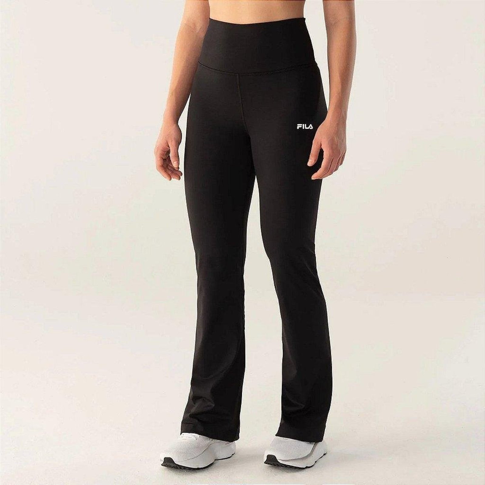 Calça Fila Bailarina Life Feminina Preto/Branco Preto