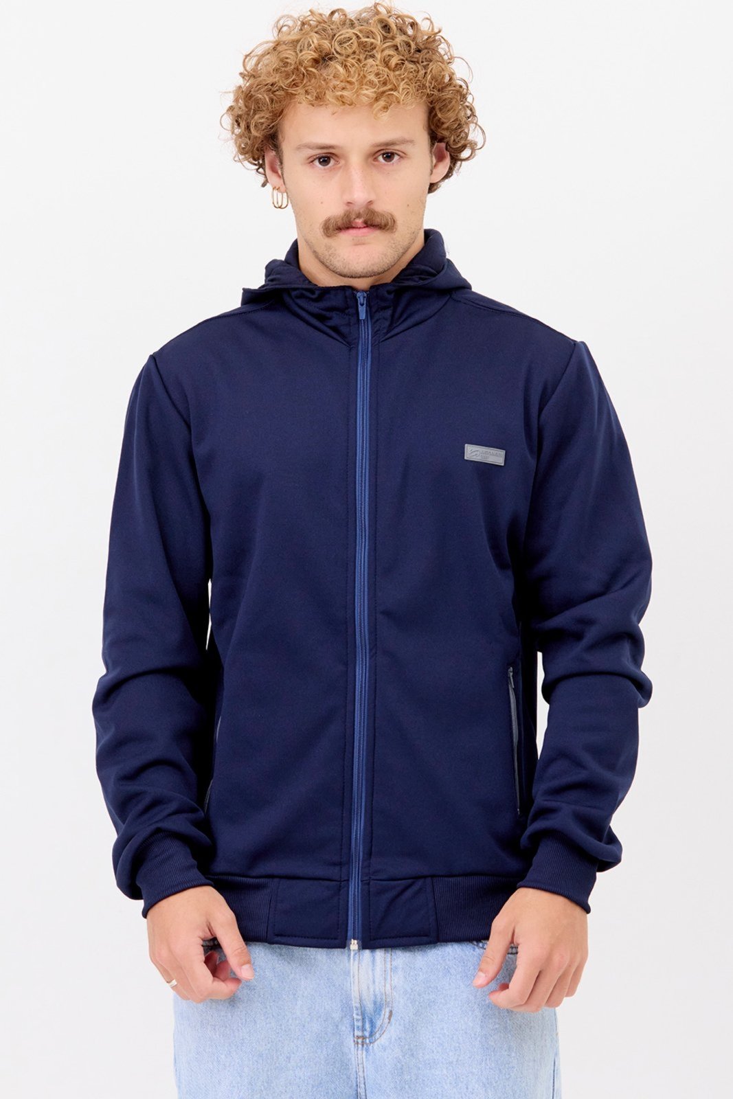 Jaqueta Masculina de Helanca Vida Marinha