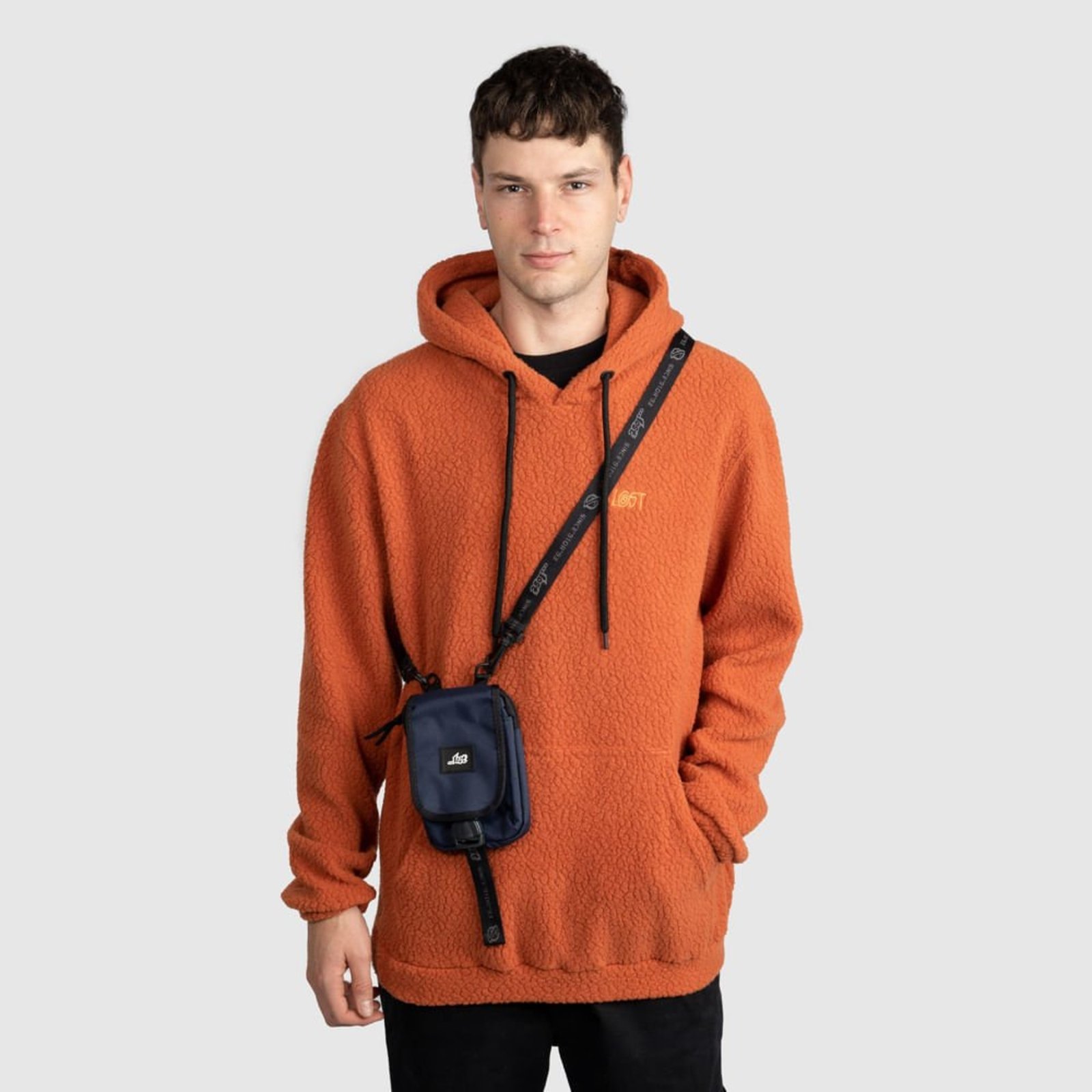 Shoulder Lost Bag-Dark Azul