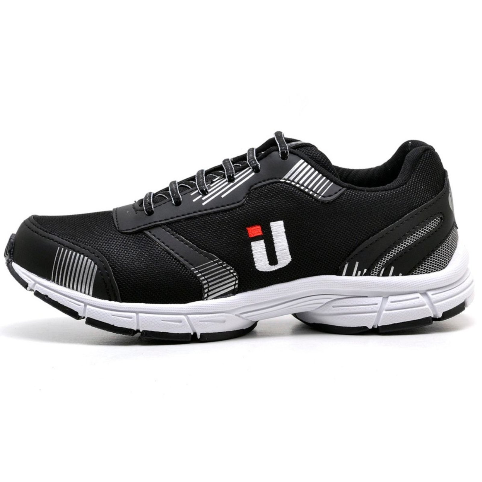 Tênis Casual Masculino Esportivo Academia Treino Caminhada Super Confortável Resistente Preto