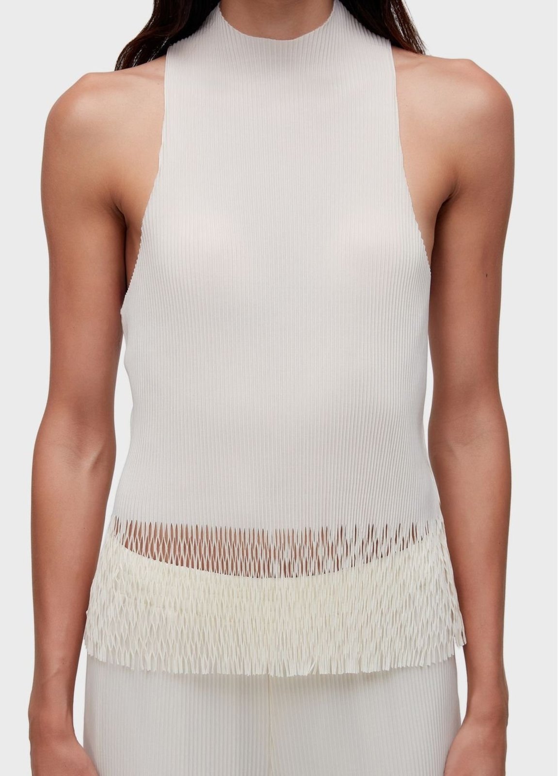 Blusa raglan gola plisse OSKLEN