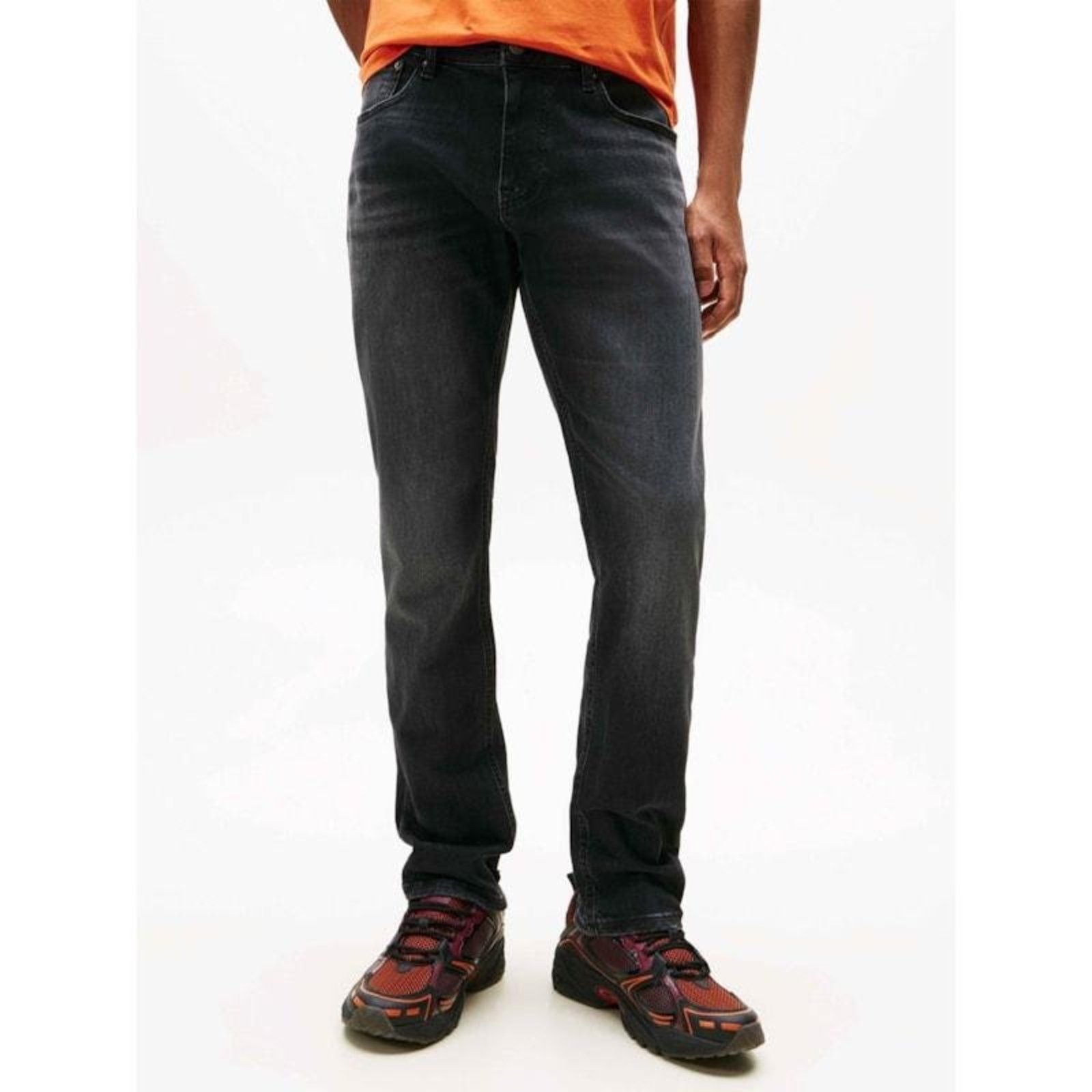 Calça Jeans Austin Slim Cinza