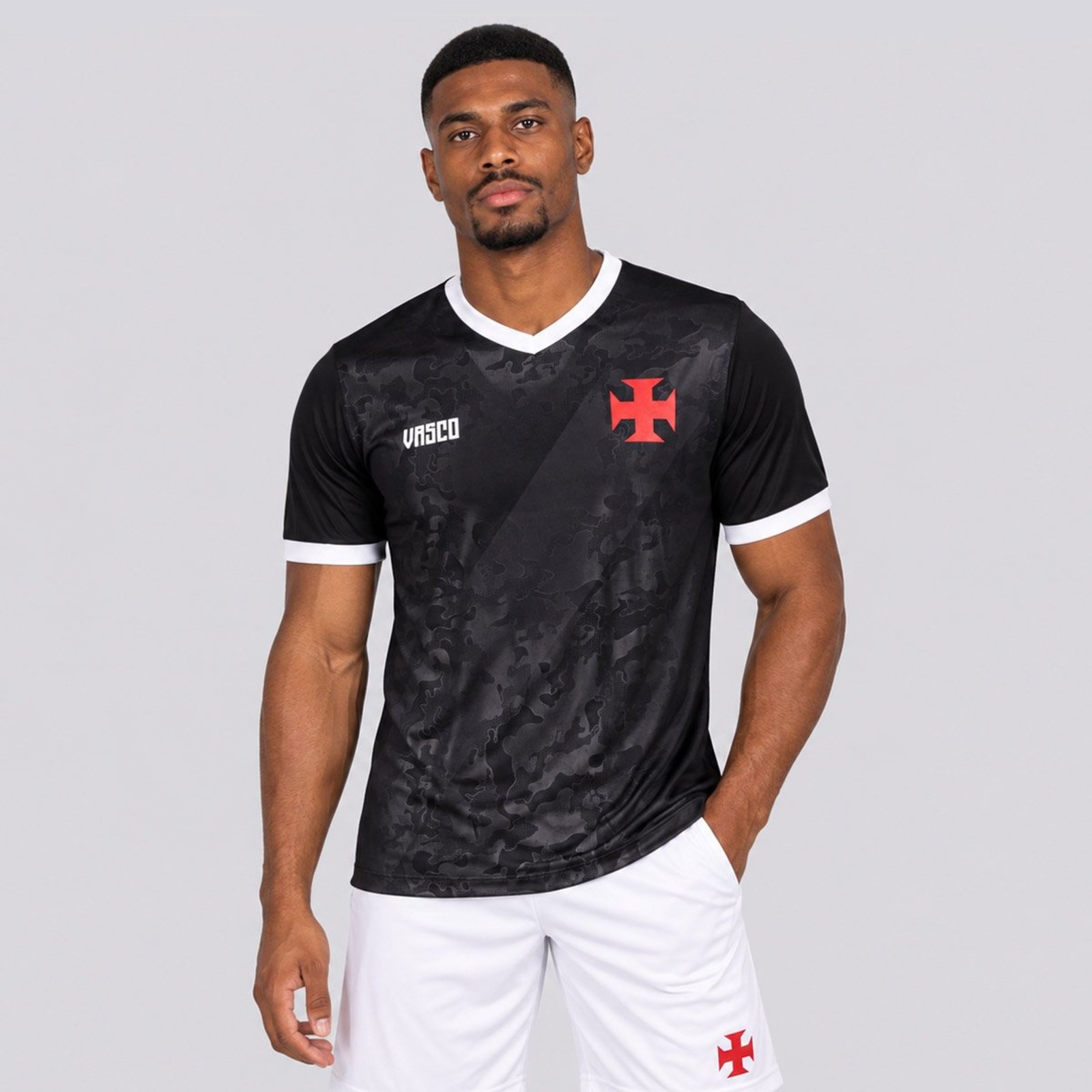 Camisa Vasco Mexer Preta
