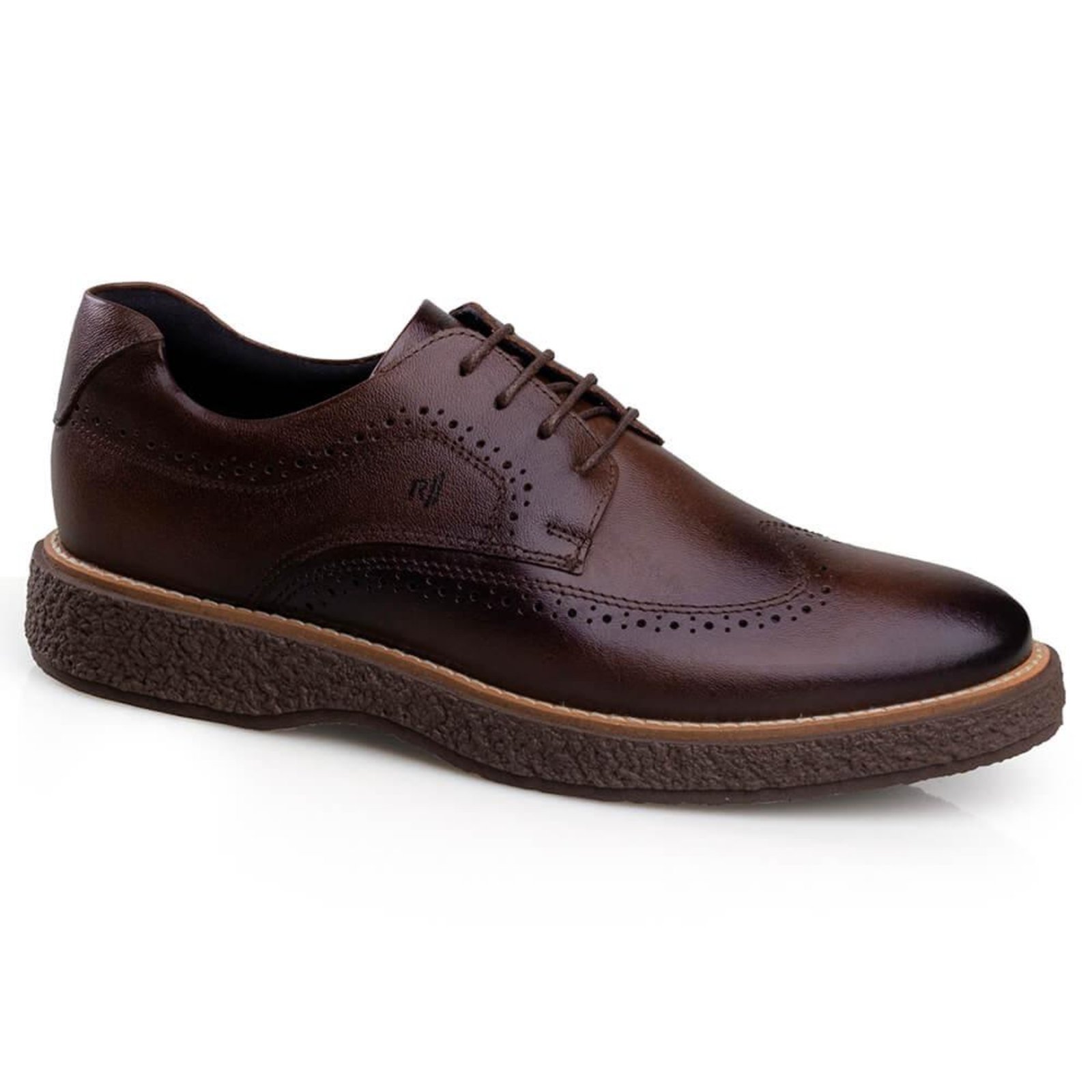 Sapato Contemporâneo Casual Masculino Chelsea Rafarillo Marrom