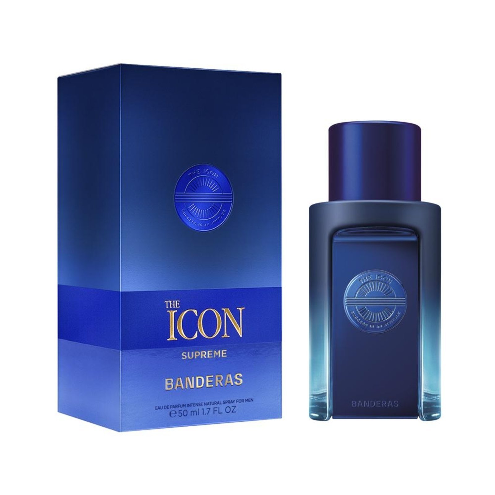 Vista 3 Banderas The Icon Supreme Edp Intense For Men 50Ml incolor Banderas incolor