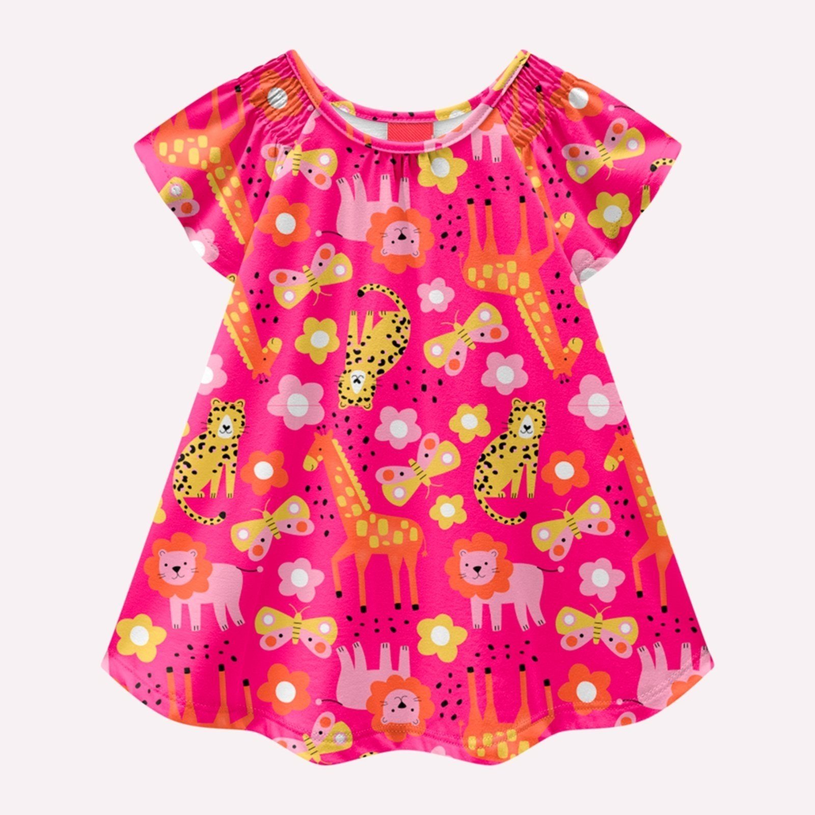 Infantil - Vestido Menina em Algodão Kyly