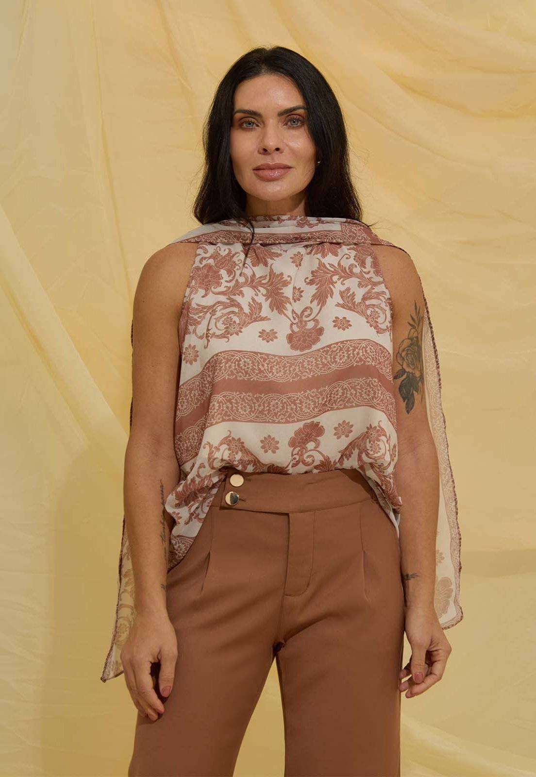 Blusa Kímika Estampada
