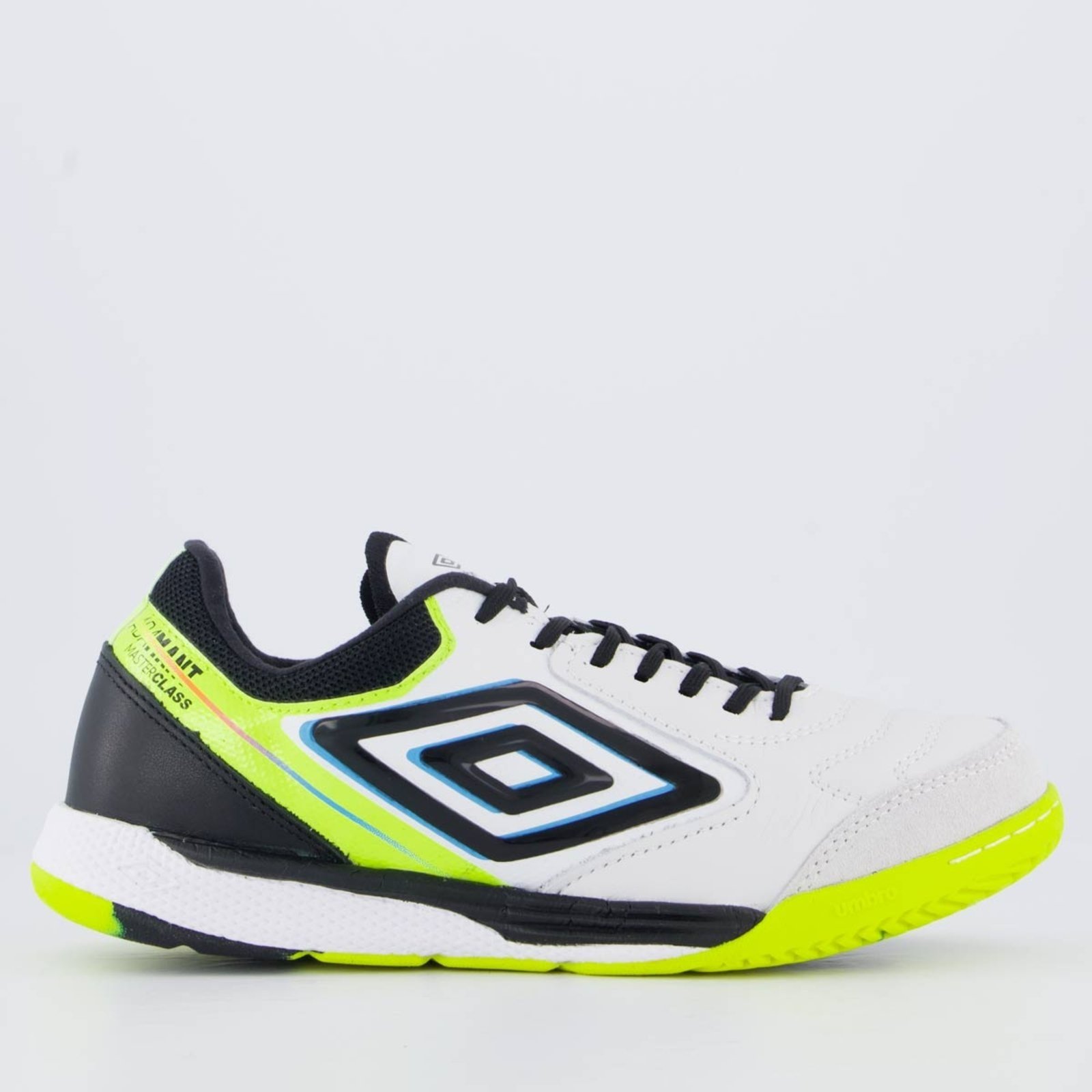Chuteira Umbro Adamant Master Class Pro Bump Futsal Branca