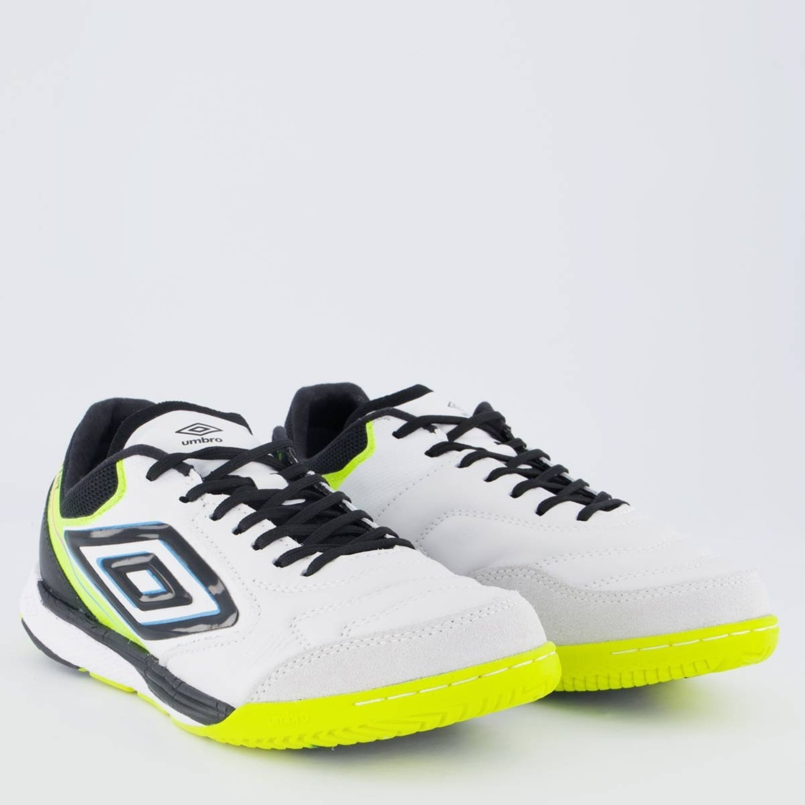 Vista 3 Chuteira Umbro Adamant Master Class Pro Bump Futsal Branca branco Umbro branco